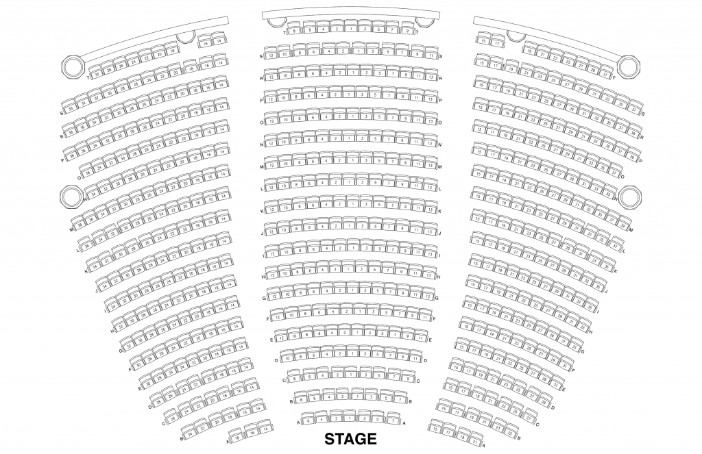 Seating Chart Lobero Theatre