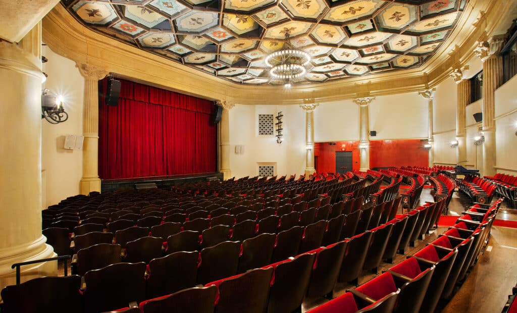 Lobero Theatre Interior photo of seats and stage