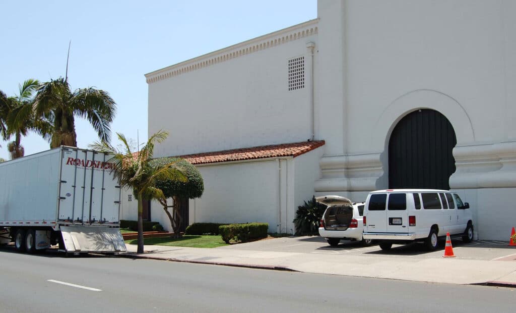 Exterior Truck Parking