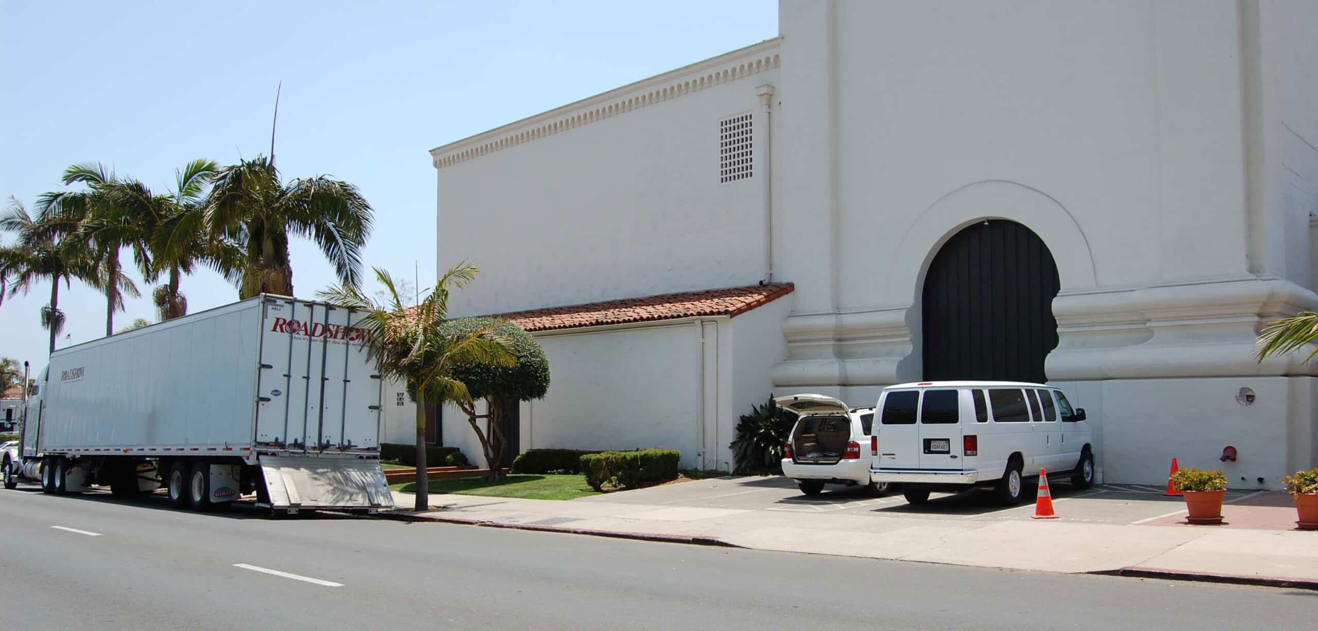 Exterior Truck Parking